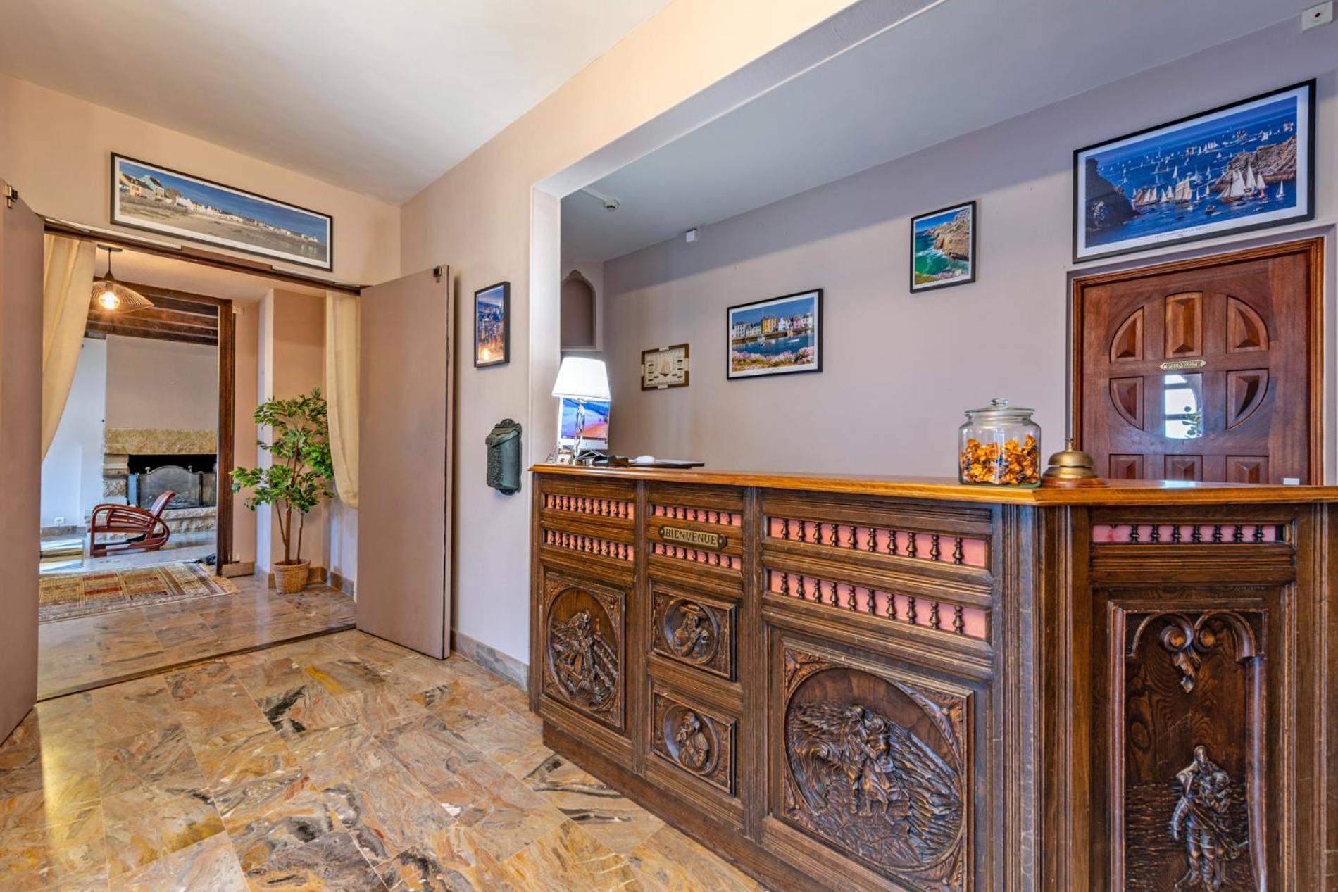 Logis Hotel De La Corniche بريست المظهر الخارجي الصورة